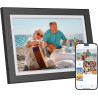 Dragon Touch Cadre Photo Numérique WiFi, 10" IPS Écran Tactile Electronics Digital Frame Album, 32 Go de Stockage, Rotation Auto