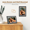 Dragon Touch Cadre Photo Numérique WiFi, 10" IPS Écran Tactile Electronics Digital Frame Album, 32 Go de Stockage, Rotation Auto