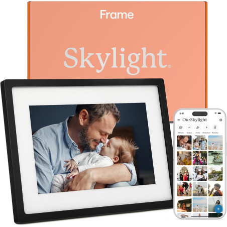 Cadre Skylight : Cadre Photo numérique WiFi 10 Pouces, Email, Photos de n'importe où, écran Tactile