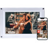 Cadre Photo Numérique, Rollei Smart Frame WiFi 109 10,1 Pouces 1280x800 IPS Écran Tactile Mémoire Intégrée 32Go Partage Photos e