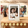 Cadre Photo Numérique, Rollei Smart Frame WiFi 108 10,1 Pouces 1280x800 IPS Écran Tactile Mémoire Intégrée 32Go Partage Photos e