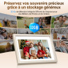 Cadre Photo Numérique, Rollei Smart Frame WiFi 108 10,1 Pouces 1280x800 IPS Écran Tactile Mémoire Intégrée 32Go Partage Photos e