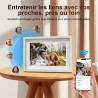 Cadre Photo Numérique, Rollei Smart Frame WiFi 108 10,1 Pouces 1280x800 IPS Écran Tactile Mémoire Intégrée 32Go Partage Photos e