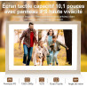 Cadre Photo Numérique, Rollei Smart Frame WiFi 108 10,1 Pouces 1280x800 IPS Écran Tactile Mémoire Intégrée 32Go Partage Photos e