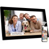 Cadre Photo Numérique Rollei Smart Frame WiFi 210 21,5 Frameo Cadres Photo Numerique Connecté 1920x1080 IPS Écran Tactile 16Go p