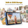 KODAK Cadre Photo Numérique, Cadre Numérique Photo WiFi 10 Pouces, Batterie Intégrée de 4000mAh, Mémoire de 32 Go, Écran Tactile