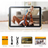 KODAK Cadre Photo Numérique, Cadre Numérique Photo WiFi 10 Pouces, Batterie Intégrée de 4000mAh, Mémoire de 32 Go, Écran Tactile