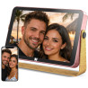 KODAK Cadre Photo Numérique WiFi, Cadre Numérique Photo 10 Pouces, Batterie Intégrée de 4000mAh, Mémoire de 32 Go, Écran Tactile