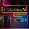 Divoom Pixoo - Cadre Photo numérique Pixel Art avec lumière d'ambiance de 22 cm, Commande par Application, réveil Intelligent LE