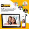 Cadre Photo numérique WiFi, HD, 1366 x 768 Kodak Touch, Cadre Photo électronique Intelligent avec mémoire de 32 Go