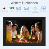 Cadre Photo Numérique WiFi Frameo 10,1 Pouces, Écran Tactile IPS 1280x800 Full HD, 32GB, Rotation Automatique, Installation Mura