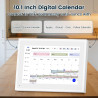 Calendrier Numérique Mural 15,6 Pouces 32GB, 1080P Full HD Planificateur Électronique avec Écran Tactile, Organiseur Familial, C