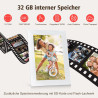 Frameo Cadre photo numérique, Wi-Fi, 10,1 ", écran tactile IPS 1280 x 800, rotation automatique de 32 Go, partagez des photos et