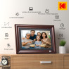 KODAK Cadre Photo Numérique WiFi 14,1 Pouces Full HD IPS Écran Tactile Cadre Photo Electronique Cloud avec App, 32Go de Mémoire,