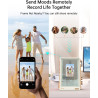 Divoom Times Frame – Cadre Photo numérique 10,1" Wi-FI 64 Go, écran IPS Flottant Bouton RVB, +400 Cadrans widgets communauté Pix