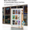 Divoom Times Frame – Cadre Photo numérique 10,1" Wi-FI 64 Go, écran IPS Flottant Bouton RVB, +400 Cadrans widgets communauté Pix