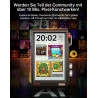 Divoom Times Frame – Cadre Photo numérique 10,1" Wi-FI 64 Go, écran IPS Flottant Bouton RVB, +400 Cadrans widgets communauté Pix