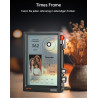 Divoom Times Frame – Cadre Photo numérique 10,1" Wi-FI 64 Go, écran IPS Flottant Bouton RVB, +400 Cadrans widgets communauté Pix