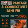 Pix Star Cadre Photo Numérique WiFi, USB - Écran IPS 15 Pouces - Cadeau  Famille - Album Photo Numérique