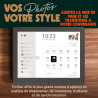 Pix Star Cadre Photo Numérique WiFi, USB - Écran IPS 15 Pouces - Cadeau  Famille - Album Photo Numérique