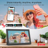 Frameo Cadre photo numérique WiFi 159K Noir