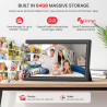Frameo Cadre photo numérique WiFi 159K Noir