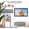 Frameo Cadre photo numérique WiFi 159K Noir