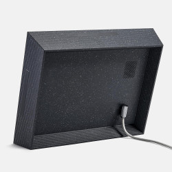 Aura cadre photo numérique Mason Luxe écran 2K Wi-Fi 9,7 pouces | Le meilleur cadre numérique à offrir | Envoyez vos photos depu