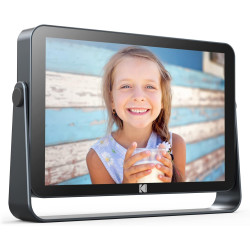 Kodak Cadre Photo Numérique 10'' Wi-FI 6, Écran Tactile Full HD 1200x1920, 32 Go, Batterie 3800 mAh, Diaporama & Musique, Météo 