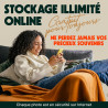 Pix Star Cadre Photo numérique WiFi 10 Pouces, partagez des vidéos et des Photos instantanément par e-Mail ou Application, détec