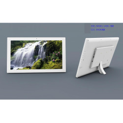 Cadre photo numérique 22 pouces, 24 pouces, 27 pouces, 32 pouces, écran ips, écran hd 1080p, machine publicitaire murale, facile