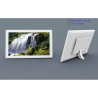 Cadre photo numérique 22 pouces, 24 pouces, 27 pouces, 32 pouces, écran ips, écran hd 1080p, machine publicitaire murale, facile