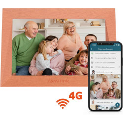 Cadre Photo numérique 4G pour Les Grands-Parents - Fonctionne avec 4G ou avec Wi-FI - Partagez Facilement des Photos avec Vos Pr