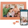 Cadre Photo numérique 4G pour Les Grands-Parents - Fonctionne avec 4G ou avec Wi-FI - Partagez Facilement des Photos avec Vos Pr