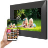 Thomson Cadre Photo Numérique 7 Pouces, Écran IPS, Écran Tactile HD, WLAN, Partage Direct Via App, Fonctions Intelligentes, Cadr