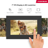 Thomson Cadre Photo Numérique 7 Pouces, Écran IPS, Écran Tactile HD, WLAN, Partage Direct Via App, Fonctions Intelligentes, Cadr