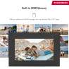 Thomson Cadre Photo Numérique 7 Pouces, Écran IPS, Écran Tactile HD, WLAN, Partage Direct Via App, Fonctions Intelligentes, Cadr