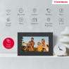 Thomson Cadre Photo Numérique 7 Pouces, Écran IPS, Écran Tactile HD, WLAN, Partage Direct Via App, Fonctions Intelligentes, Cadr