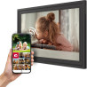 Thomson Cadre Photo Numérique 15 Pouces, Écran IPS, Écran Tactile FHD, WLAN, Partage Direct Via App, Fonctions Intelligentes, Ca