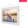 Thomson Cadre Photo Numérique 10 Pouces, Écran IPS, Écran Tactile HD, Partage Direct Via App, Fonctions Intelligentes, Cadre Pho