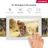 Thomson Cadre Photo Numérique 10 Pouces, Écran IPS, Écran Tactile HD, Partage Direct Via App, Fonctions Intelligentes, Cadre Pho