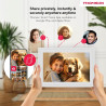 Thomson Cadre Photo Numérique 10 Pouces, Écran IPS, Écran Tactile HD, Partage Direct Via App, Fonctions Intelligentes, Cadre Pho
