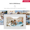 Thomson Cadre Photo Numérique 7 Pouces, Écran IPS, Écran Tactile HD, Partage Direct Via App, Fonctions Intelligentes, Cadre Phot