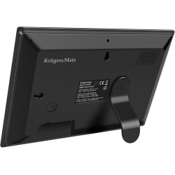 Kruger&Matz FRAMEO Cadre Photo Numérique 1280 x 800 Pixels 10.1" Wi-FI MicroSD Clip Vidéo Minuterie Météo Miroir Cadre KM1101