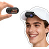 Xilecam Camera Portable Miniature Mini Caméra Sport Carte Mémoire Incluse Camera Moto Caméra POV Magnétique Léger Multifonction 