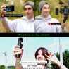 YDI Caméra de Corps 4K avec Microphone Externe, Caméras Corporelles Pocket Vlog avec Lentille Pivotée à 270°, Body Cam pour Spor