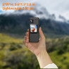 A32 64GB Caméra de Corps, Caméra Corporelle Portable avec Objectif Rotatif 180° et Détection de Mouvement, Caméscope 1080P avec 