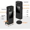 A32 64GB Caméra de Corps, Caméra Corporelle Portable avec Objectif Rotatif 180° et Détection de Mouvement, Caméscope 1080P avec 