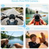 1080P HD Mini Camera Sport, Dashcam Moto avec Carte Mémoire 32GB Intégrée, Camera Pieton Taille de Pouce Travail, Voyage, Cyclis