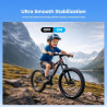 Caméra Sport 4K 30fps & Mini Caméras Moto - EIS Stabilisation, Fixation Magnétique, Carte 64Go Incluse, 150° Grand Angle - Vlog 